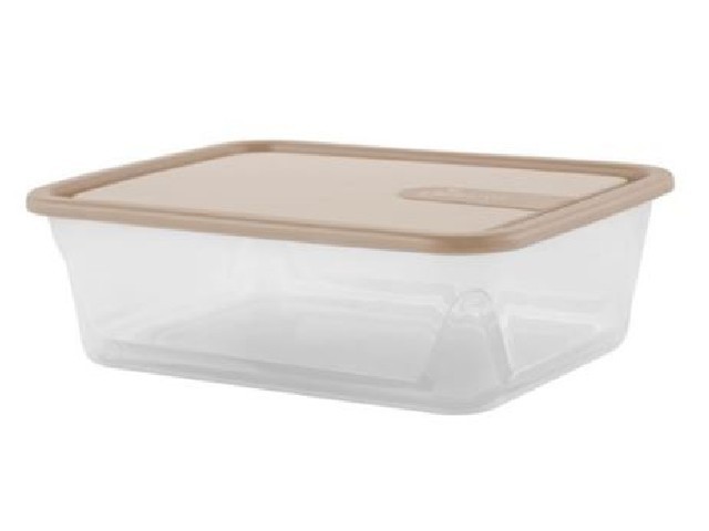 Контейнер для продуктов Sugar&Spice Honey 0,6л прямоугольный латте